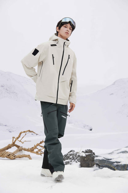 Alpha Unisex 3L Shell Snowboard Jacket