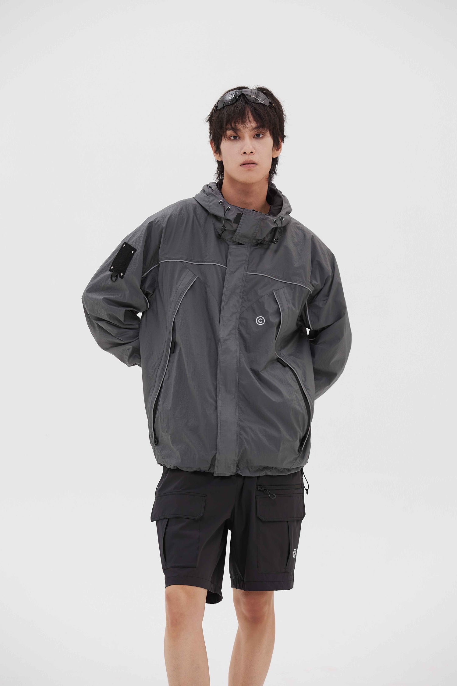 Stone Unisex Water Repellent Outdoor Jacket