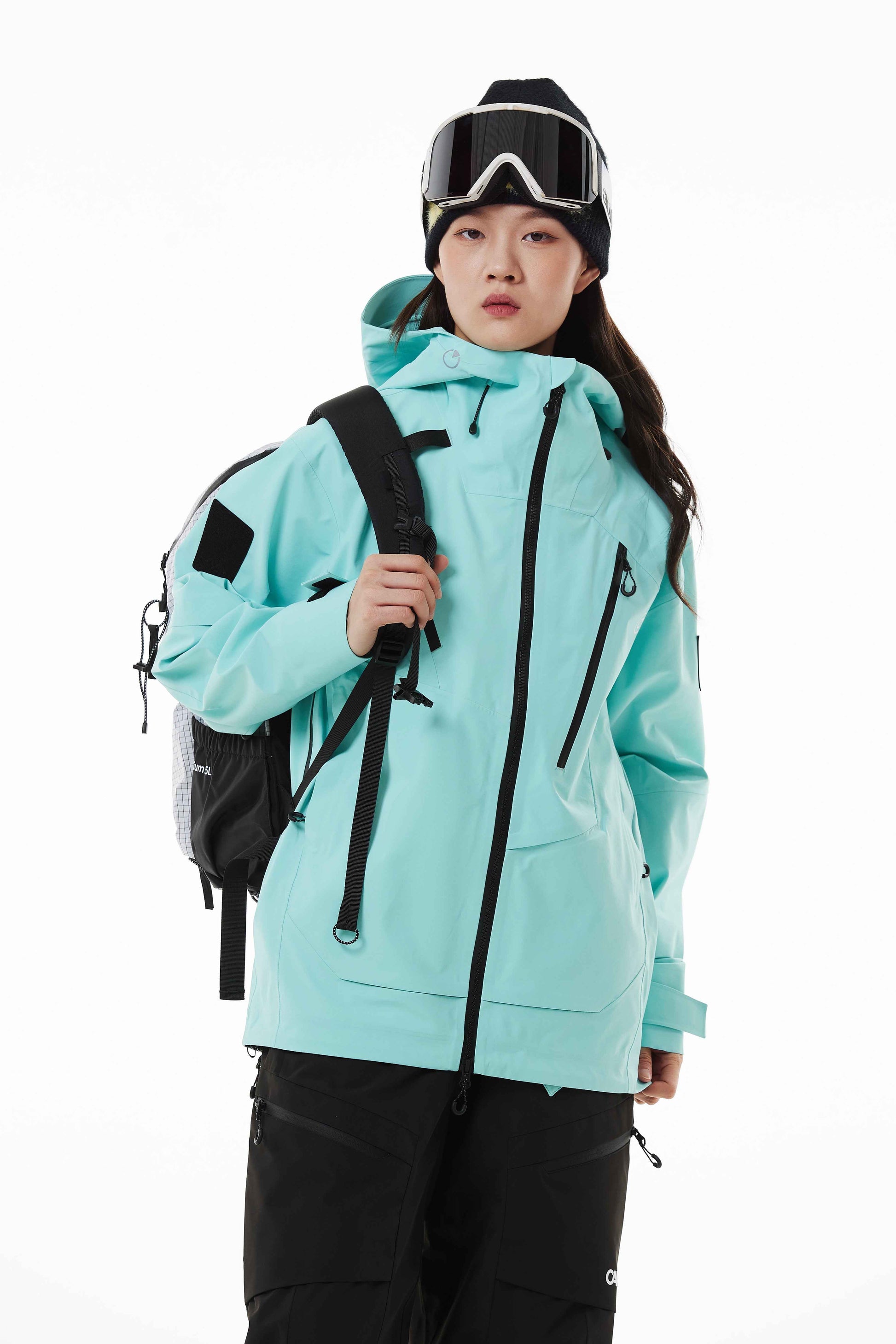 Alpha Unisex 3L Shell Snowboard Jacket