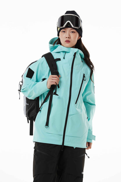 Alpha Unisex 3L Shell Snowboard Jacket