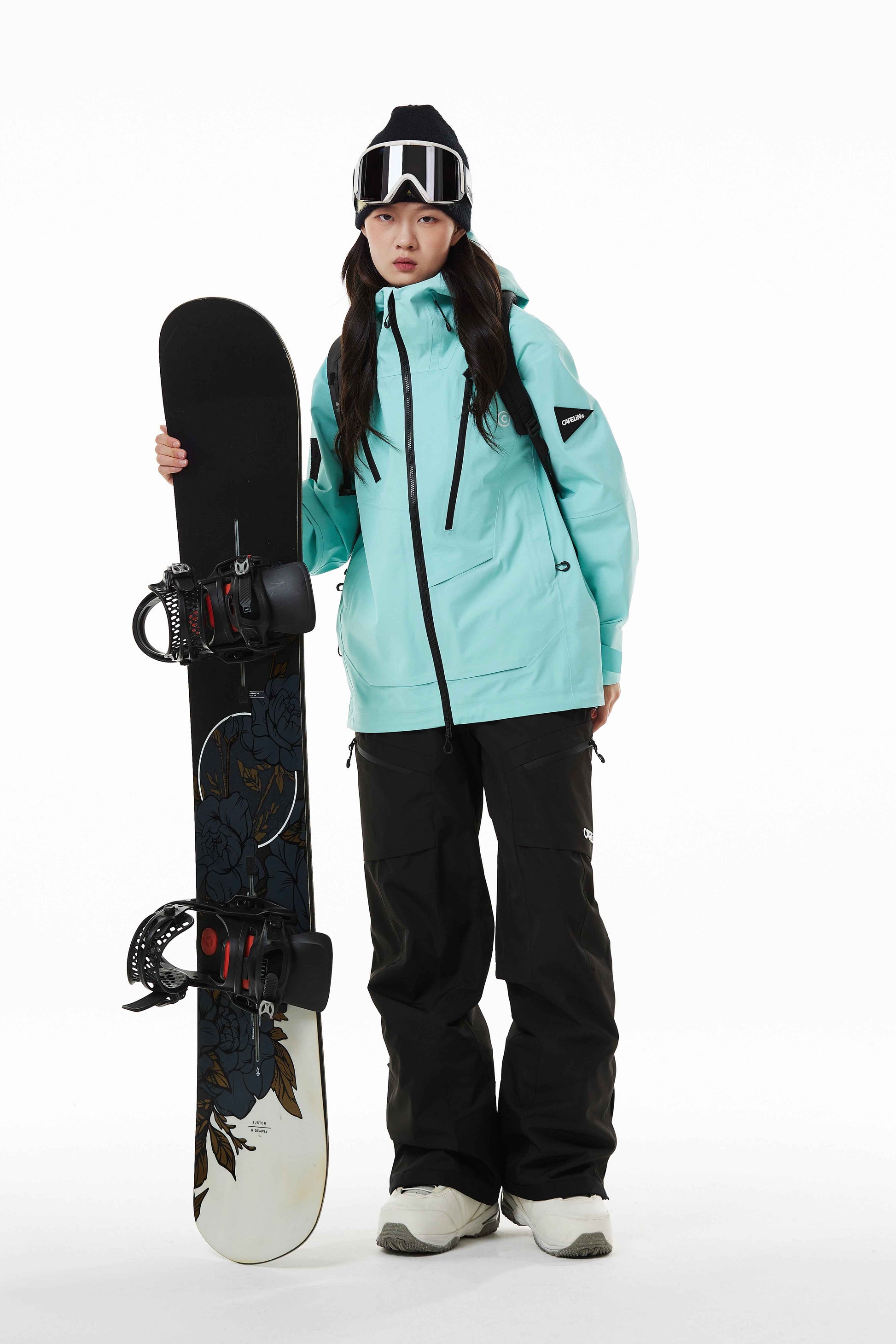 Alpha Unisex 3L Shell Snowboard Jacket