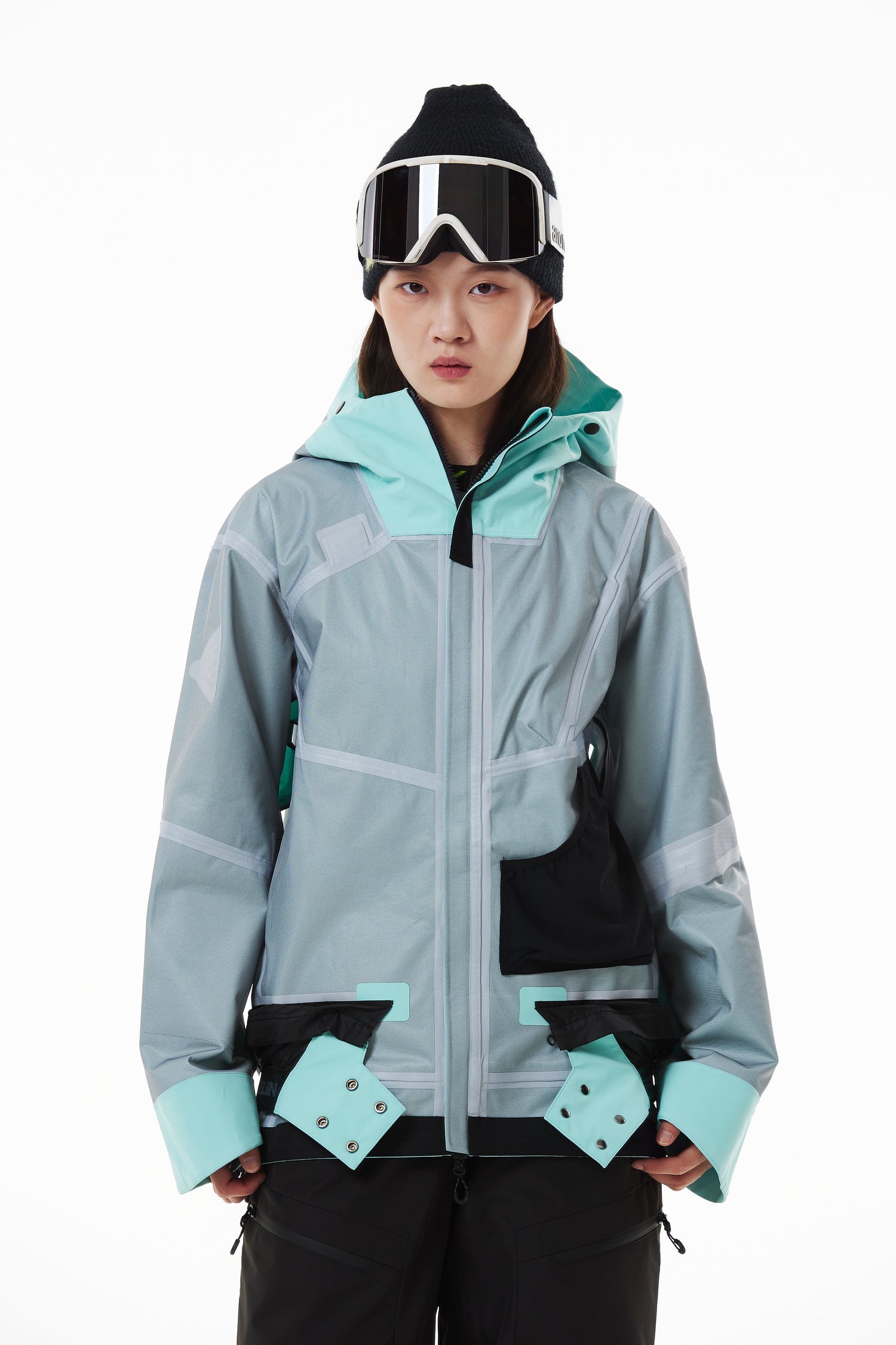 Alpha Unisex 3L Shell Snowboard Jacket
