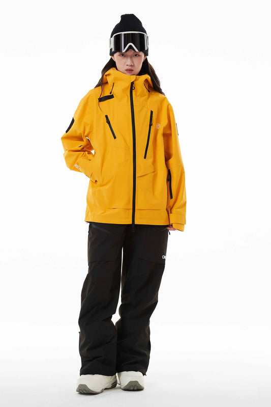 Alpha Unisex 3L Shell Snowboard Jacket
