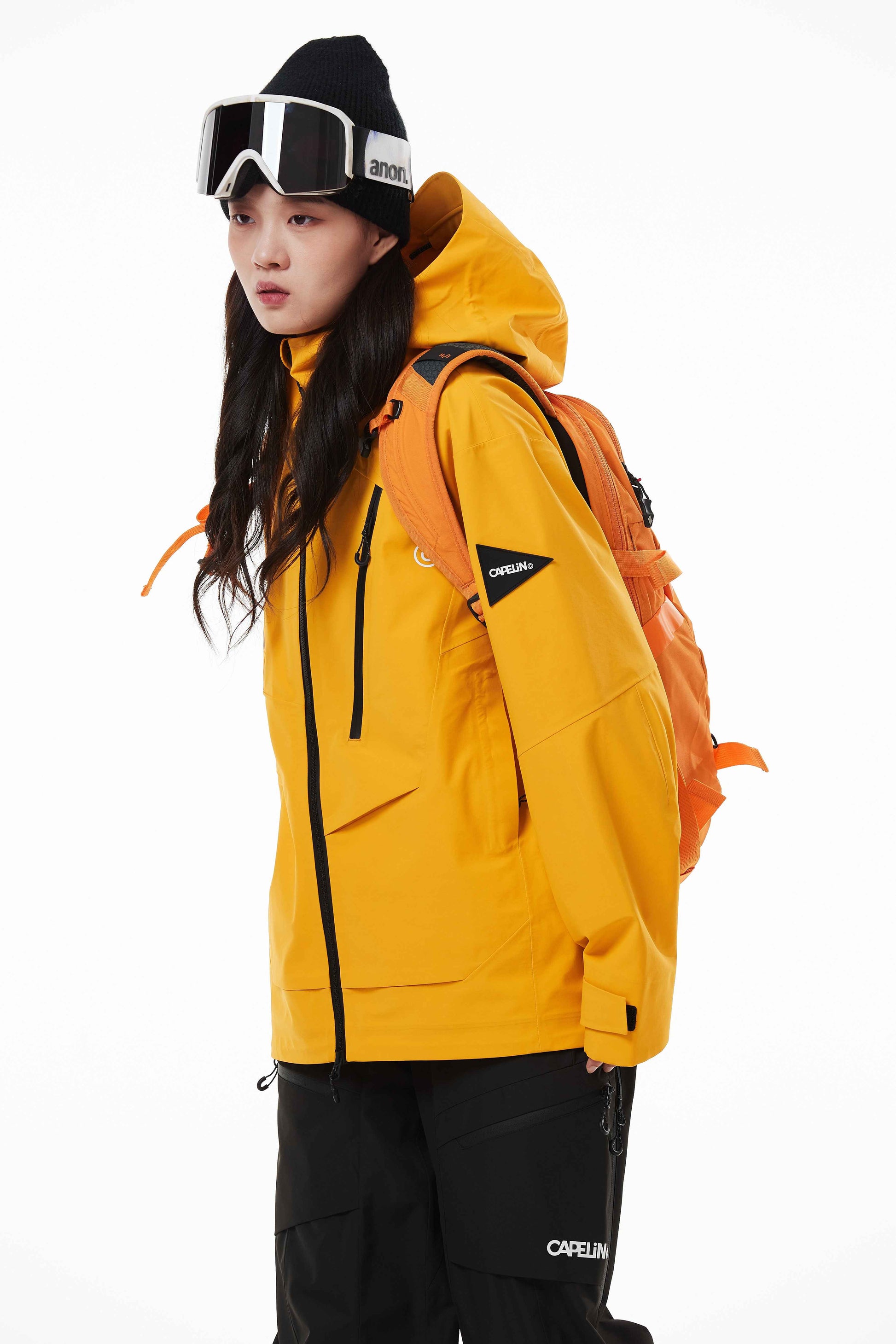 Alpha Unisex 3L Shell Snowboard Jacket
