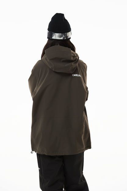 Alpha Unisex 3L Shell Snowboard Jacket