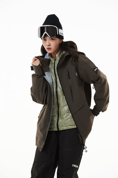 Alpha Unisex 3L Shell Snowboard Jacket