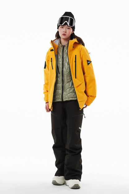 Alpha Unisex 3L Shell Snowboard Jacket
