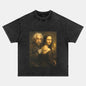 ALBERT EINSTEIN & MONA LISA T-THIRT