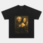 ALBERT EINSTEIN & MONA LISA T-THIRT