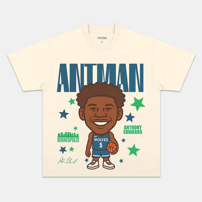 ANTHONY EDWARDS CARTOON TEE