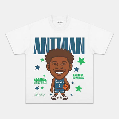 ANTHONY EDWARDS CARTOON TEE