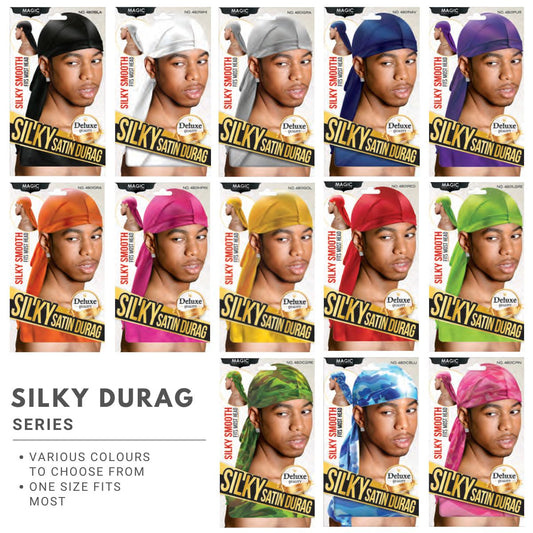 Durag - Silky Satin Various Colours One Size