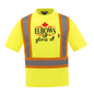 Elbows Up. Gloves Off. V2 | Hi-Vis Work T-Shirt – CSA Certified