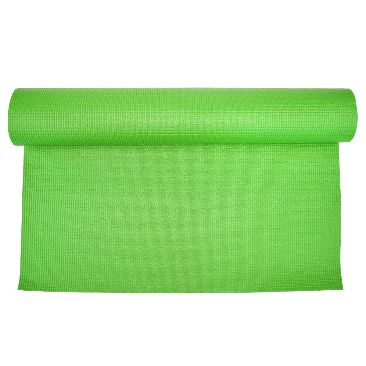 B6710 - Durable Non-Slip Textured Yoga and Aerobic Exercise Mat 3mm Thick - Green - Health & Wellness