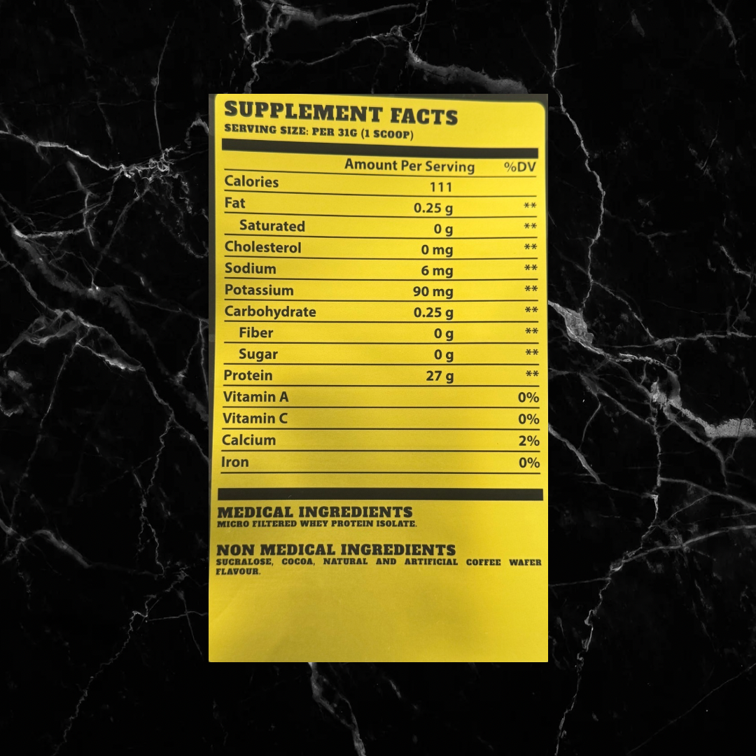 BulkBully Isolate Protein - Coffee Crispy