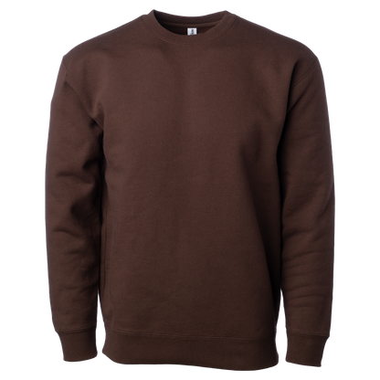 IND3000 - Men’s Heavyweight Crew Neck - Brown / XS - CREWNECKS