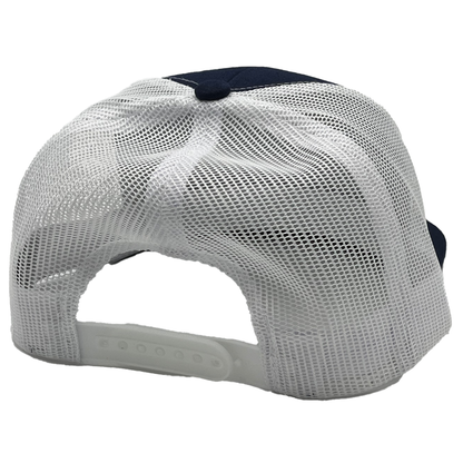 GNV-7005M - 7 Panels Mesh Flat Bill Cap - CAPS