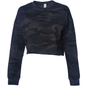 AFX24CRPC - Women’s Lightweight Crop Crew Neck - Black Camo / XS - CREWNECKS