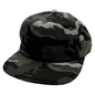 GNV-1040SB - 5 Panels Mid Profile Flat Bill - Black Camo / One Size - CAPS