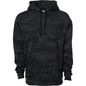 SS4500 - Midweight Hooded Pullover Sweatshirt - Black Camo / XS - HOODIES