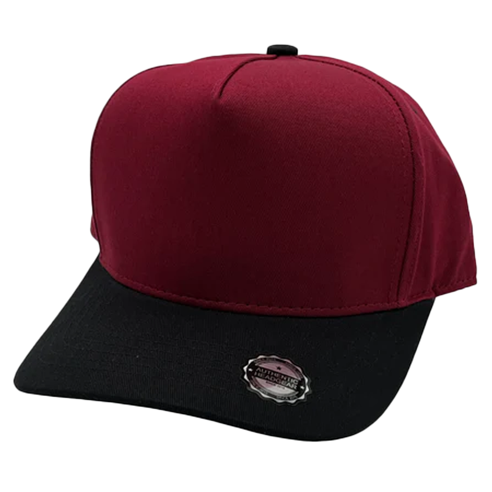 GNV-007 - Premium Pro Style Cap - Black Maroon / One Size - CAPS