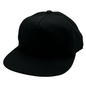 GNV-1040SB - 5 Panels Mid Profile Flat Bill - Black / One Size - CAPS