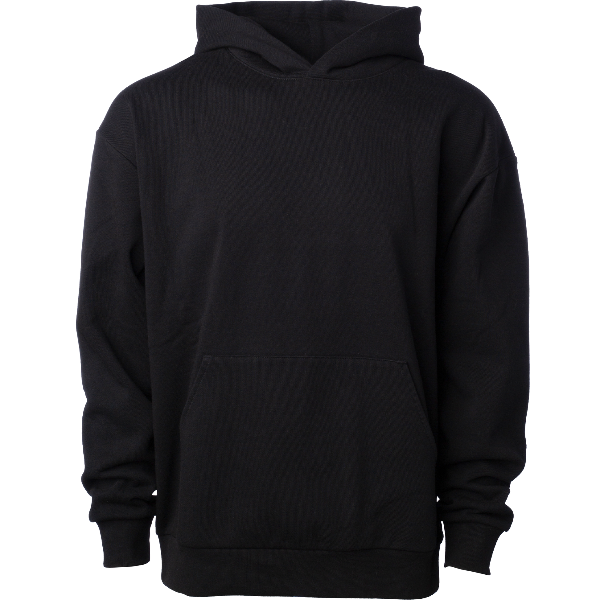 IND280SL - Avenue 280gm Midweight Pullover Hood - Black / XS - HOODIES