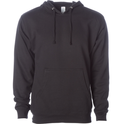 SS4500 - Midweight Hooded Pullover Sweatshirt - Black / XS - HOODIES