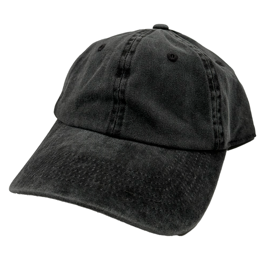 GN-1003 - Pigment Dye Cap - Black / one size - CAPS
