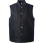 EXP560V - Men’s Insulated Canvas Workwear Vest - Black / XS - COATS & JACKETS