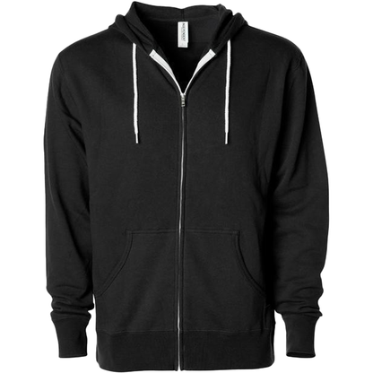 AFX90UNZ - Unisex Zip Hooded Sweatshirts - Alpine Green / XS - ZIPS