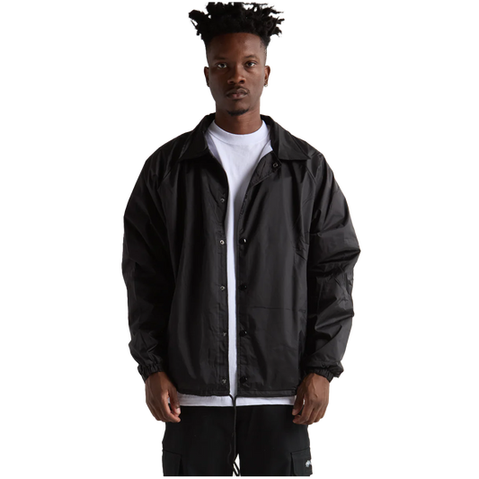 Coach Jacket - Black / S - COATS & JACKETS