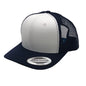 GNV-6606T - Premium Trucker Mesh Cap - Navy White / ONE SIZE - CAPS