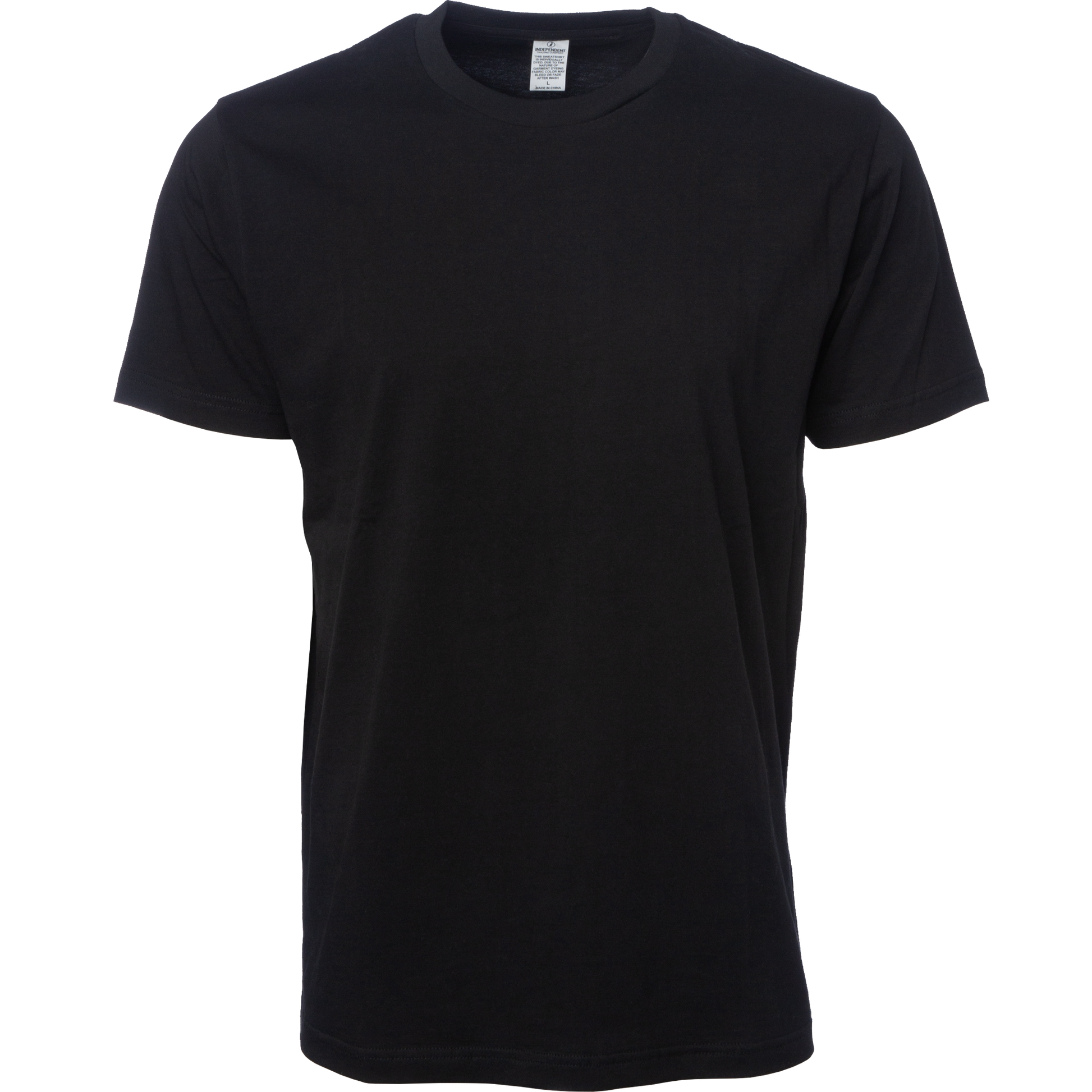 IND50TEE - Lux Heavyweight Combed Cotton Tee - Black / XS - TEES