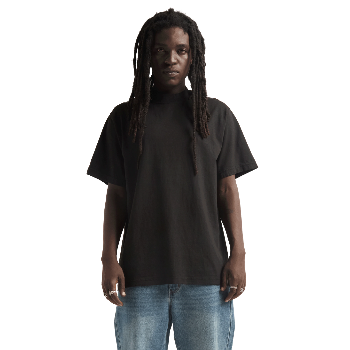 Max Heavyweight Garment Dye - 7.5 oz - Black / XS - TEES