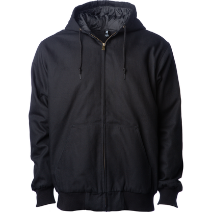 EXP550Z - Men’s Insulated Canvas Workwear Jacket - Black / XS - COATS & JACKETS