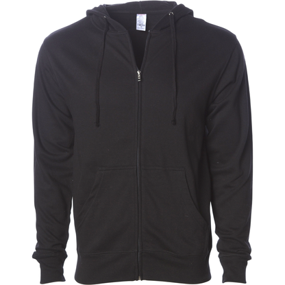 SS4500Z - Midweight Zip Hooded Sweatshirt - Black / XS - ZIPS