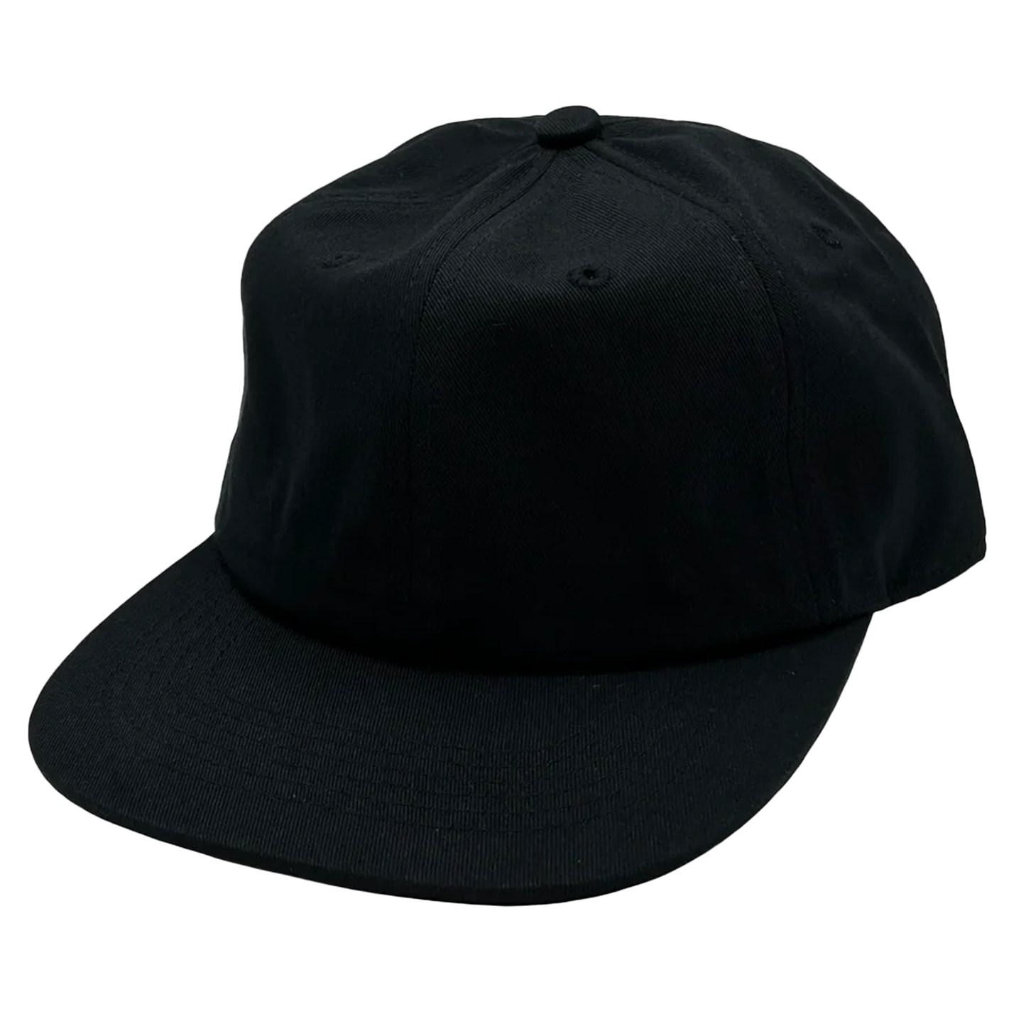 GNV-1004SBP - 6P Washed Cotton - Black / One Size - CAPS