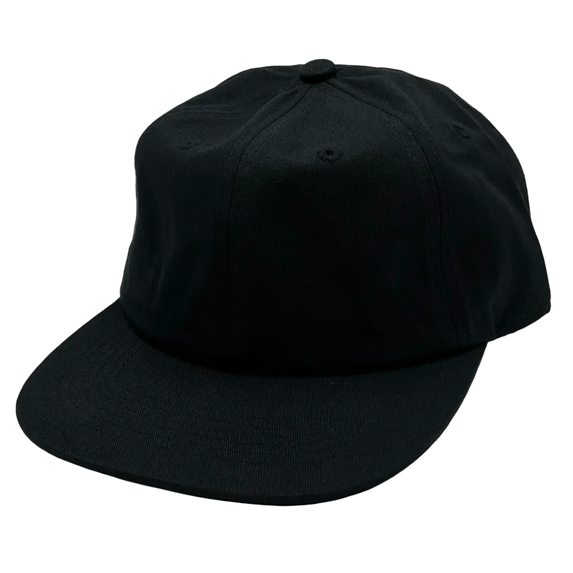 GNV-1004SBP - 6P Washed Cotton - Black / One Size - CAPS