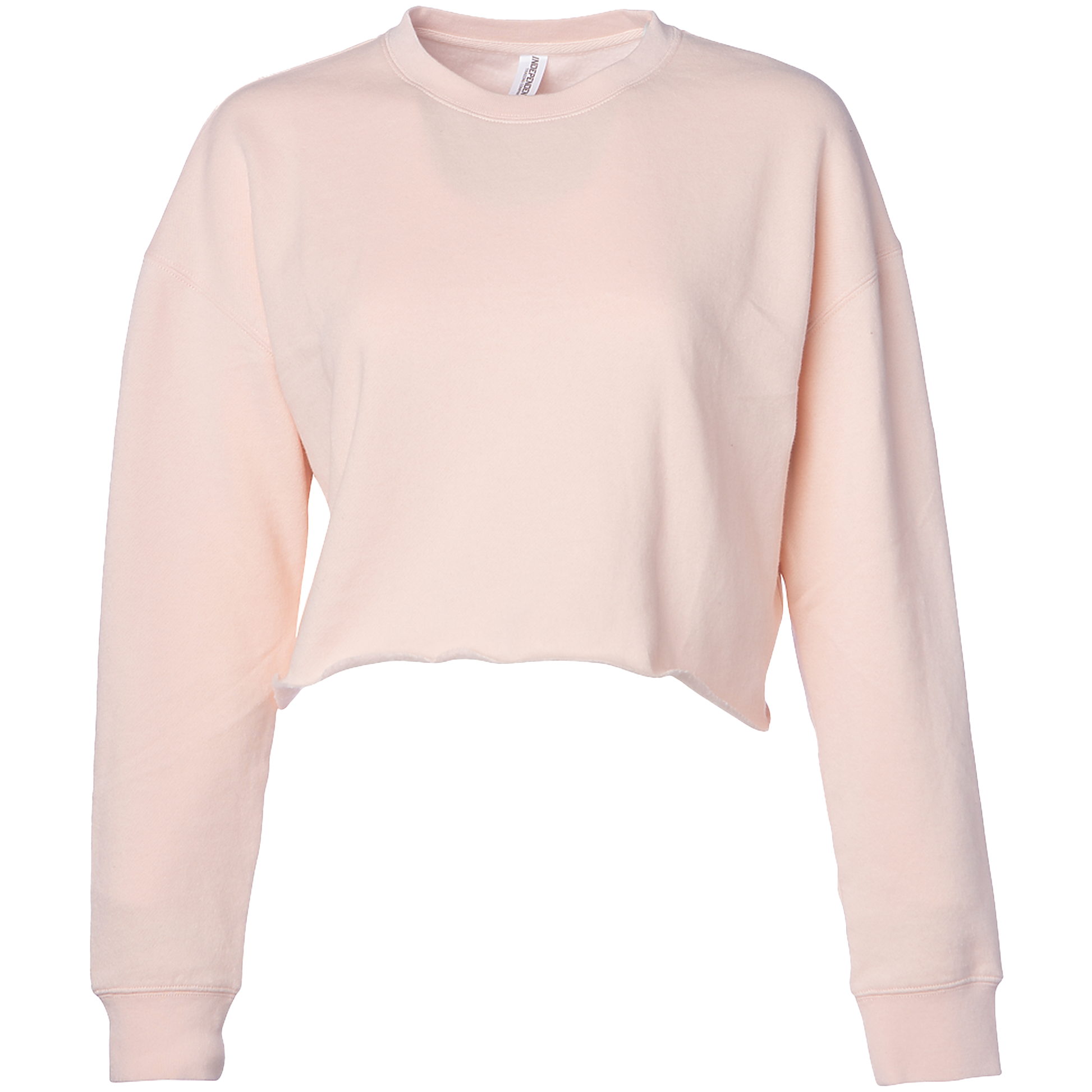 AFX24CRPC - Women’s Lightweight Crop Crew Neck - Blush / XS - CREWNECKS