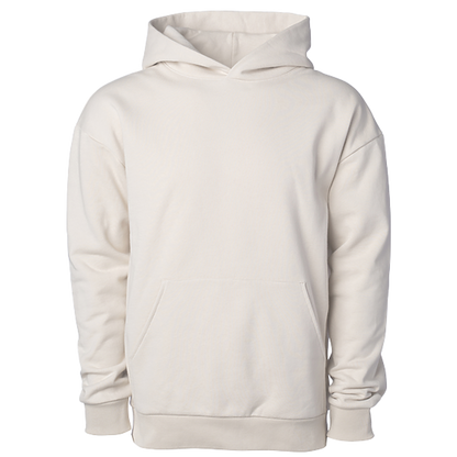 IND330BLV - Boulevard 330gm Heavyweight Pullover Hood - Bone / XS - HOODIES