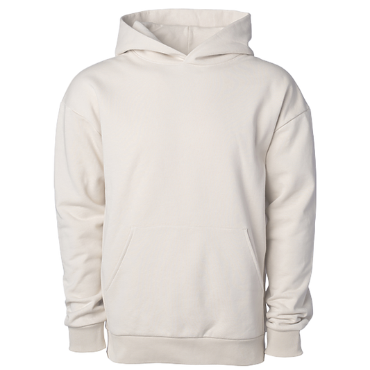 IND330BLV - Boulevard 330gm Heavyweight Pullover Hood - Bone / XS - HOODIES