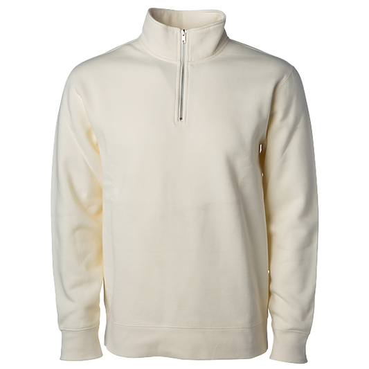 SS4600QZ - Midweight Quarter Zip - Bone / XS - ZIPS