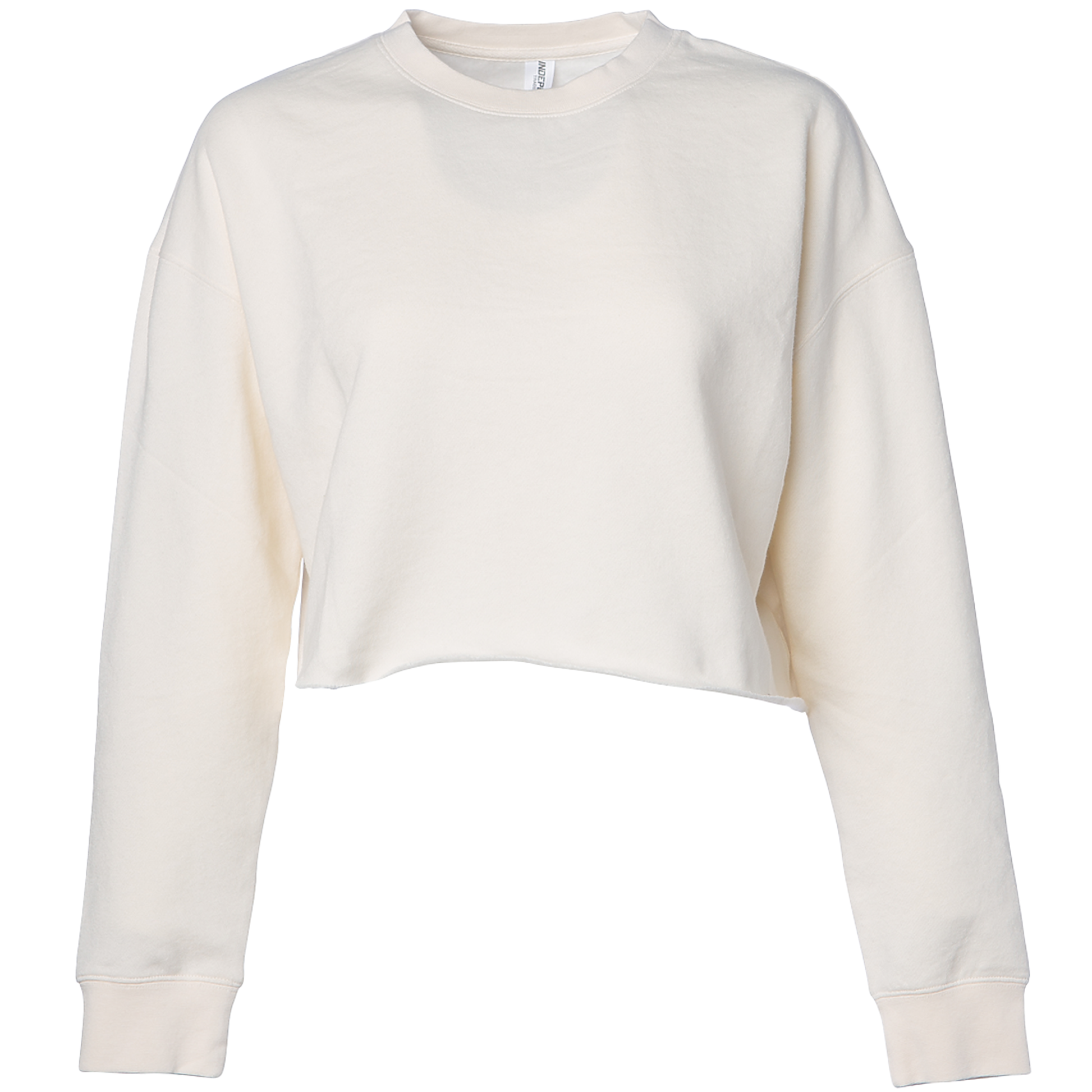 AFX24CRPC - Women’s Lightweight Crop Crew Neck - Bone / XS - CREWNECKS