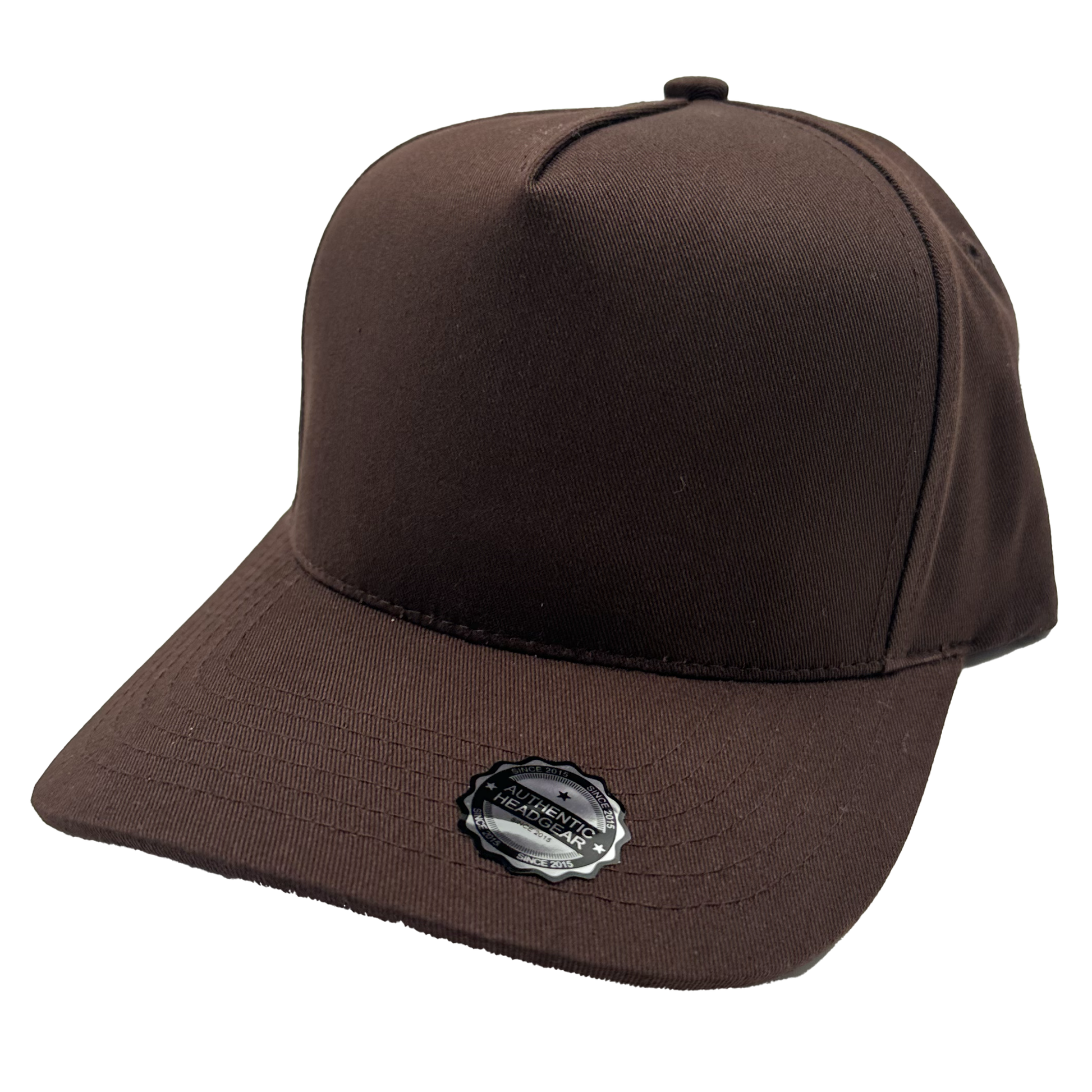 GNV-007 - Premium Pro Style Cap - Brown / One Size - CAPS