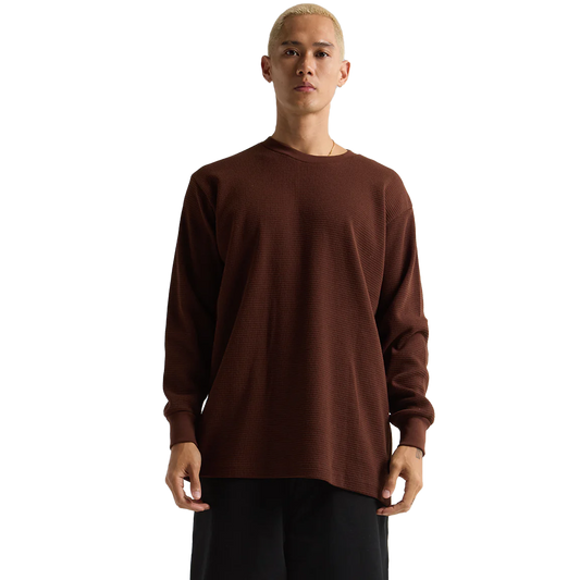 Thermal - 9 oz - Brown / S - LONG SLEEVES