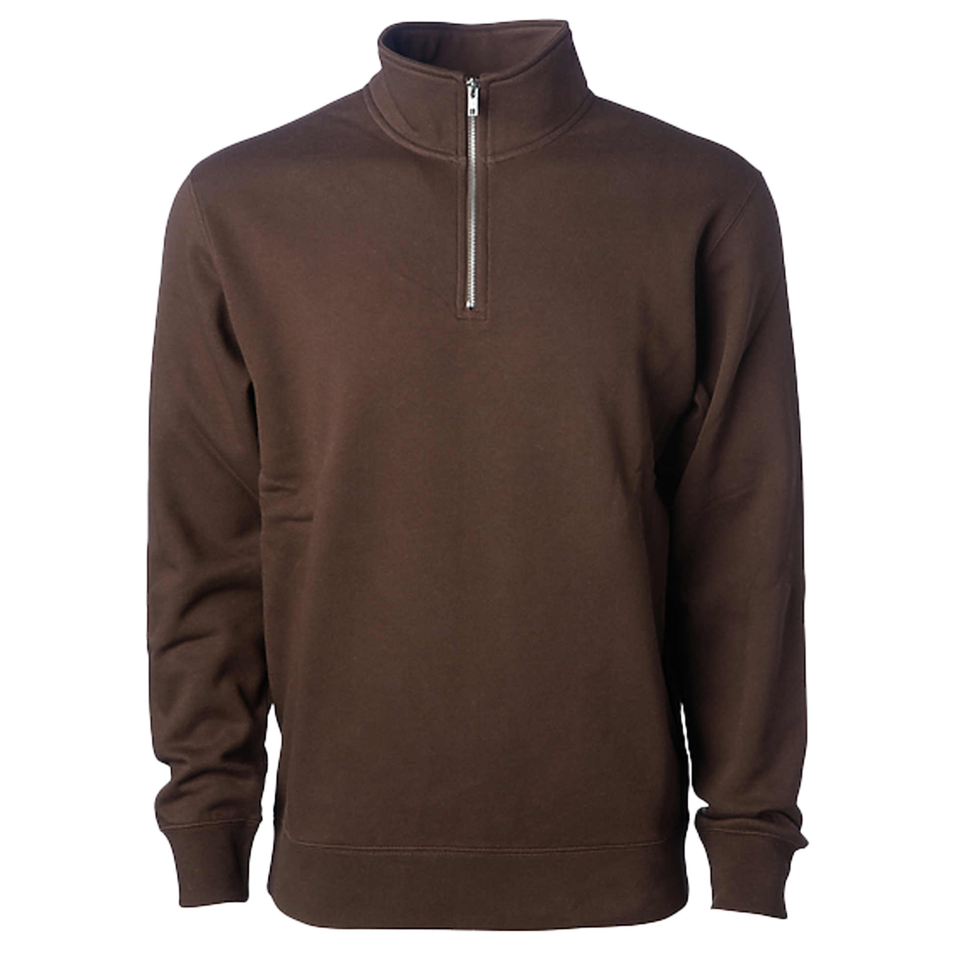 SS4600QZ - Midweight Quarter Zip - Brown / XS - ZIPS