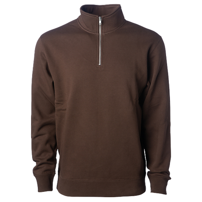 SS4600QZ - Midweight Quarter Zip - Brown / XS - ZIPS