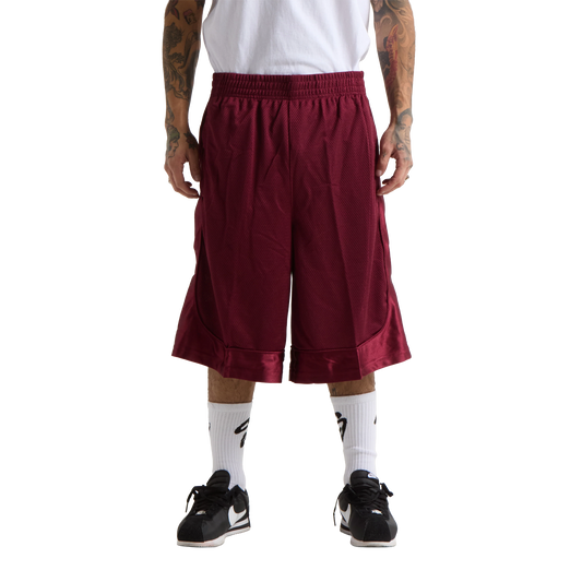 Basketball Mesh Shorts - Burgundy / S - SHORTS
