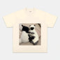 CAT PLAYING SHEEP T-SHIRT